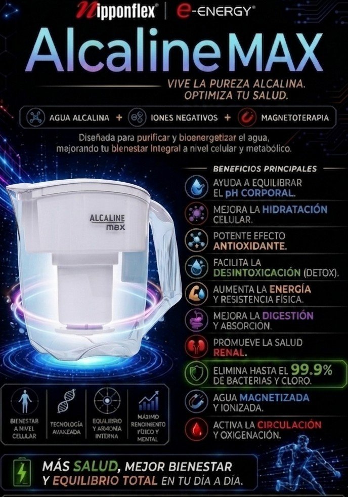 Jarra Alcaline Max